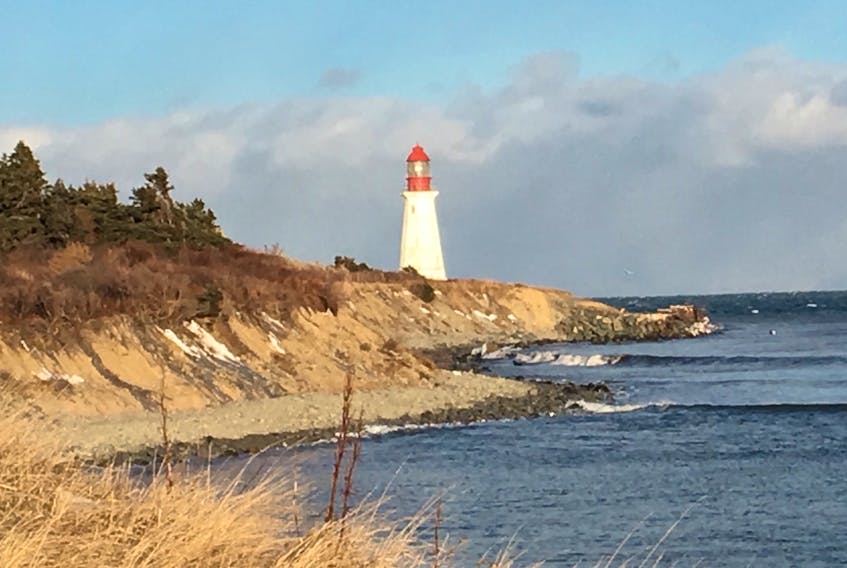 The Low Point Lighthouse has received a facelift in the form of concrete work and painting.