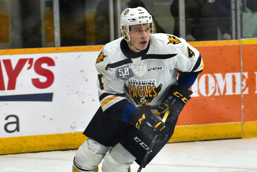 Nathan Larose is in his second season in the Quebec Major Junior Hockey League. The 18-year-old was traded to the Cape Breton Screaming Eagles on Dec. 16 in a deal for former first-round draft pick Alex Drover.