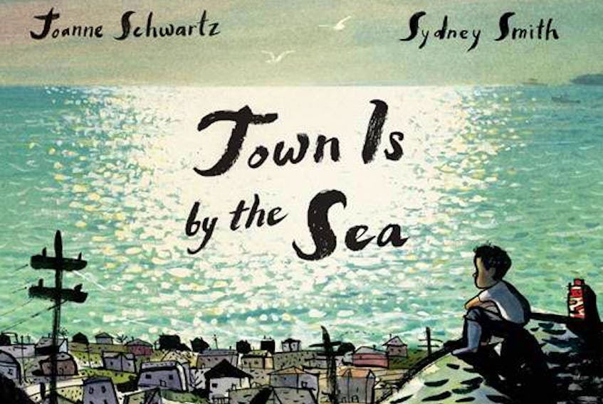 “Town Is by the Sea” features the spare text of author Joanne Schwartz and evocative illustrations from Sydney Smith.