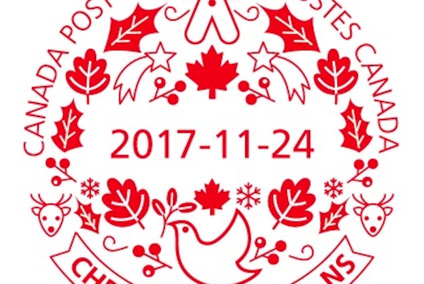 For the past 24 years, the Canada Post location in Christmas Island has released a postmark stamp for the holiday season. This year’s postmark was unveiled on Nov. 24, much to the pleasure of the general public and collectors alike. Shown here is this year’s stamp.