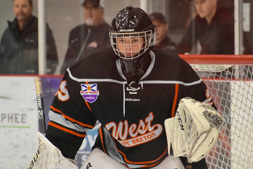 Kenzie MacPhail of the Cape Breton West Islanders was the highest ranked Cape Breton-born player on the Quebec Major Junior Hockey League Central Scouting Rankings. The Inverness goaltender is ranked between the sixth and eighth rounds for the QMJHL Entry Draft next month.