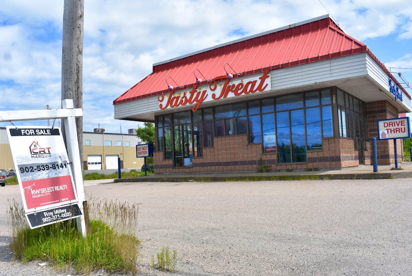 Tasty Treat Drive-ins Ltd. filed for bankruptcy on June 28 with $246,728 in liabilities. The family that owns the hamburger and ice cream joint, which had comprised of three different locations up to four years ago, is still trying to sell the last property on Grand Lake Road in Sydney.