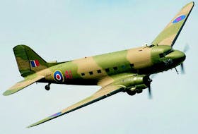 A twin engine English troop transport Douglas C-47 Dakota KG653 was shot down on Sept. 24, 1944 at Neuleiningen, Germany. Twenty-three people died in the crash including Donald John MacDonald from Glace Bay.