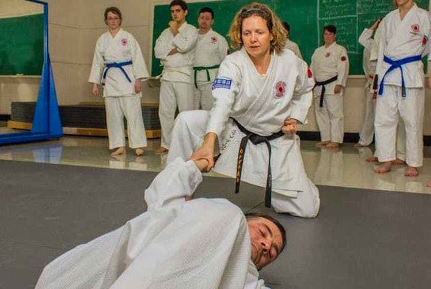 Martial arts training can help develop self-confidence. Columnist Sylvia Burrow is an instructor with the Cape Breton Karate Club.