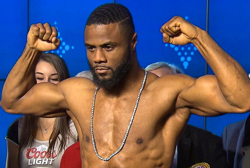 Former light heavyweight world champion Jean Pascal, shown in this file photo, will not face Gary Kopas for the Canada Professional Boxing Council National Cruiserweight Title next month in Sydney. The news comes following the death of Pascal's father last week in Haiti.
