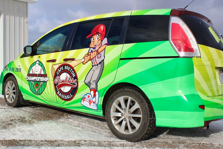 The official sponsor vehicle of the 2019 Canadian Senior Little League Championship will be part of a float in Saturday’s Sydney Mines Santa Claus parade. The parade begins at 6 p.m.