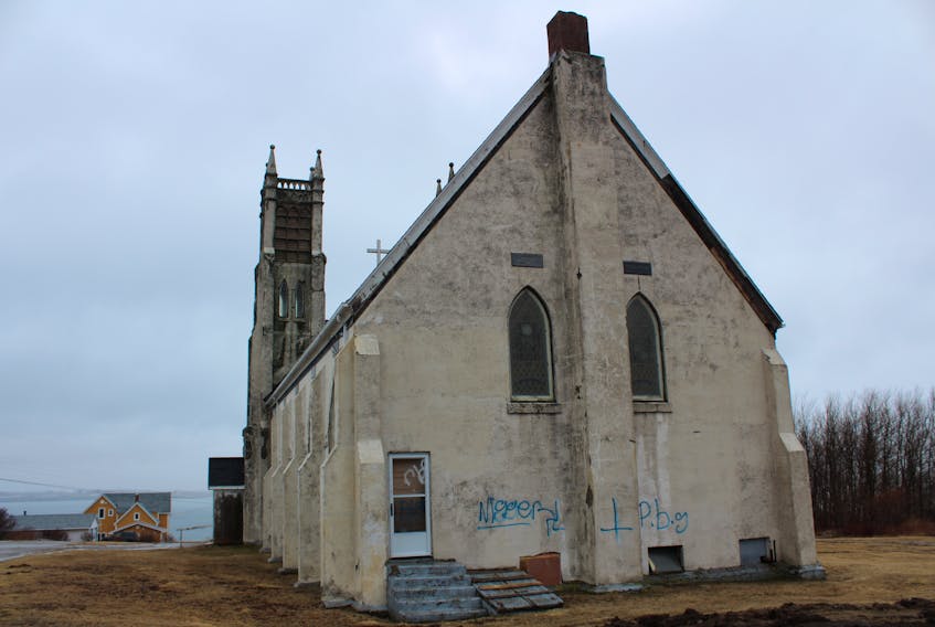 Officials with the Stone Church Restoration Society are hoping for the public’s assistance after the 103-year-old church was vandalized. The letters PBG, a swastika and the “n-word” are among the images painted on the building. A window was also broken.
