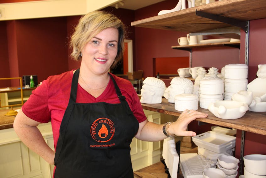 Alisha Barron, the owner of Fired Creations - The Pottery Painting Café, plans on opening her new business at the corner of George and Townsend streets in Sydney in the next couple of weeks. She’s hoping the pottery café concept taps into a previously untouched part of the creative sector locally.