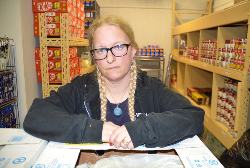 Kimberly McPherson, co-ordinator of the Glace Bay Food Bank, will be participating in the federal government’s one-day Point-in-Time Count of homeless people on Thursday.