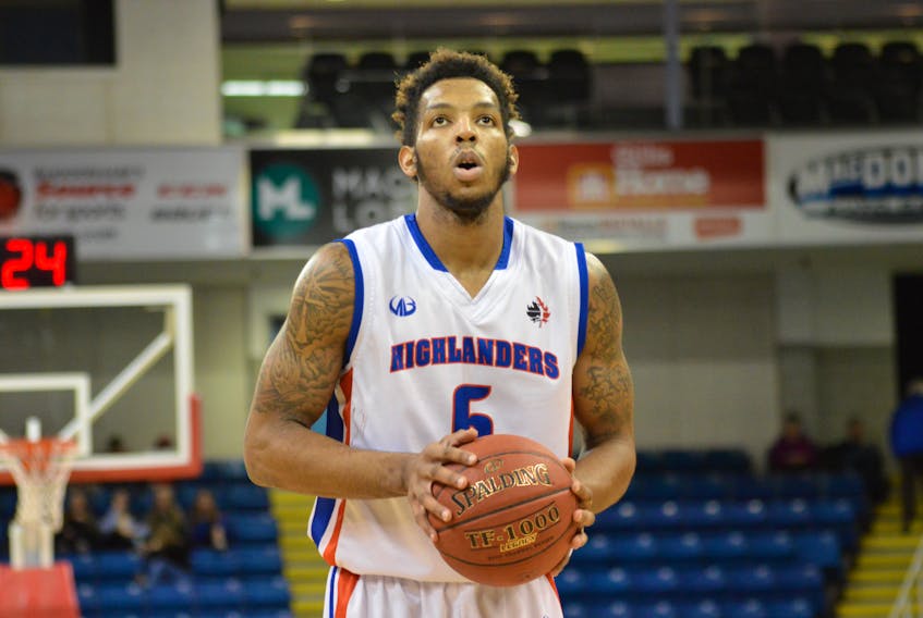 Guard/forward Charles Mann is the lone player back from last year’s Cape Breton Highlanders roster. The National Basketball League of Canada team opens the 2017-18 season on Tuesday when they host the expansion St. John’s Edge at Centre 200, a 7 p.m. start. (T.J. Colello/Cape Breton Post)