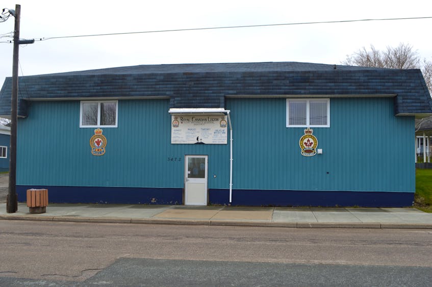 Things were quiet around the New Waterford Legion on Plummer Avenue in New Waterford on Wednesday, as a note on the door said the legion was “closed until further notice.” Legion officials say the legion will reopen.