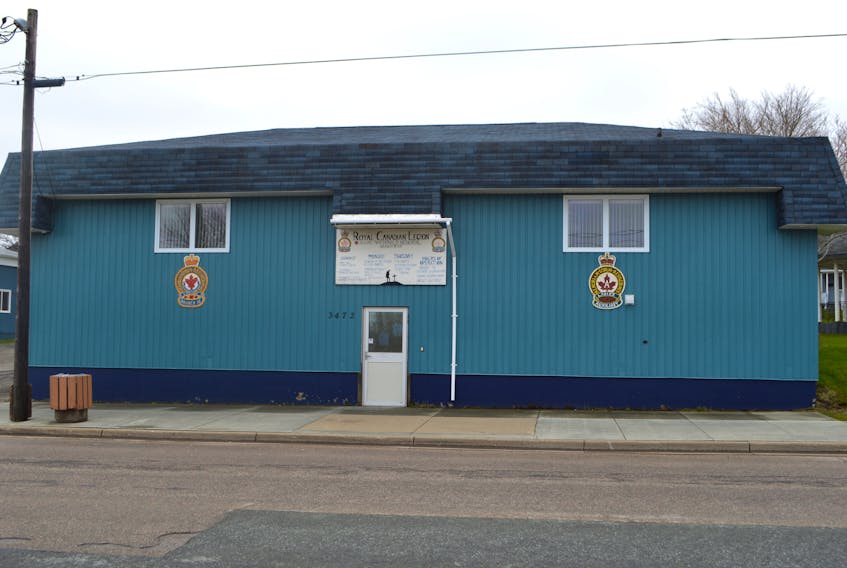 Things were quiet around the New Waterford Legion on Plummer Avenue in New Waterford on Wednesday, as a note on the door said the legion was “closed until further notice.” Legion officials say the legion will reopen.