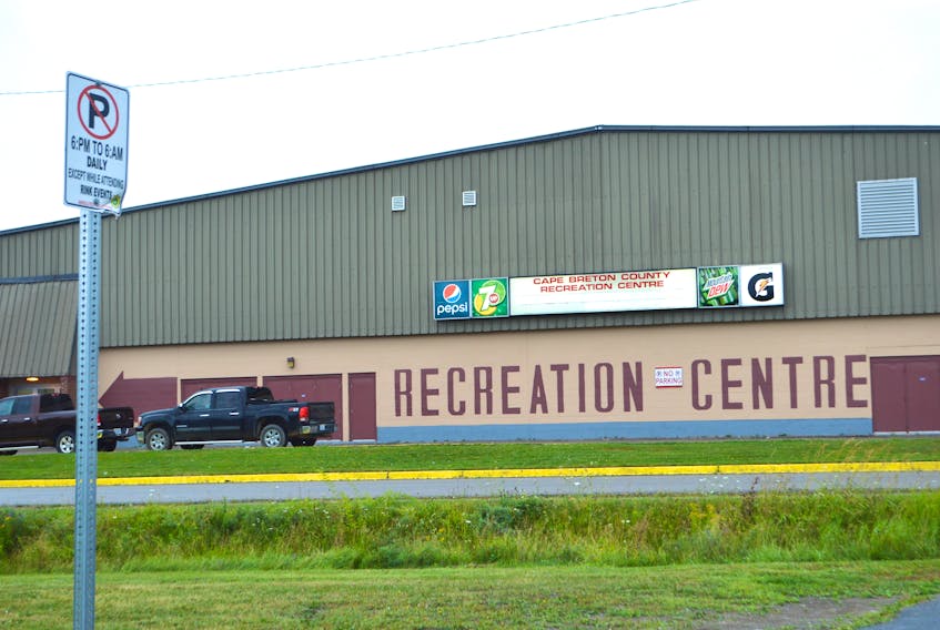 "No Parking" signs have been posted at the Cape Breton Country Arena in Coxheath, including the parking lot, on utility poles and on the building. The parking ban for when the building is not in use or after hours is to allow Cape Breton Regional Police to police disruptive behaviour taking place in the evenings that in the past has included loitering, drag racing and trucks playing tug-of-war.