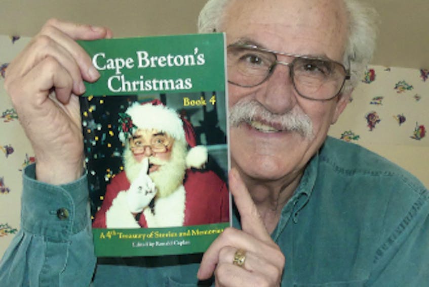 Ron Caplan “Cape Breton’s Christmas” series of holiday stories will soon be expanded to include a fifth book.