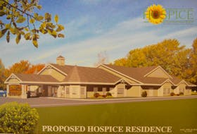 This conceptual drawing shows what the proposed palliative care hospice residence will likely look like when it is completed. The campaign to build the $5.2-million facility is spearheaded by the Hospice Palliative Care Society of Cape Breton in partnership with the Membertou First Nation which on Monday announced it is contributing $1.2 million worth of land and onsite services. The Society’s Circle of Care Campaign is at 60 per cent of its target but is still looking to raise another $2 million.