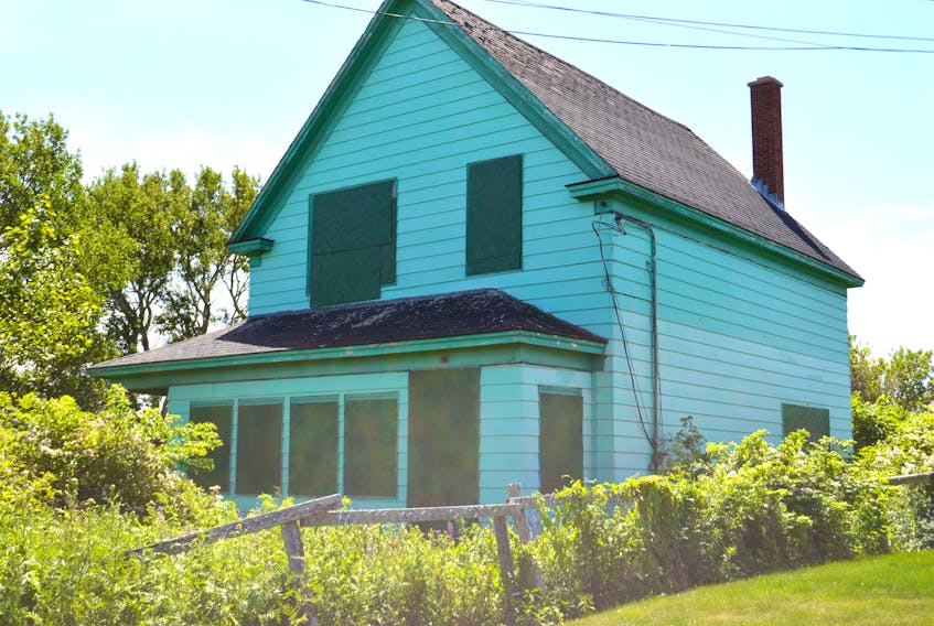 This derelict house at 23 Jessome St., Glace Bay, is one of four remaining on the Cape Breton Regional Municipality’s current list of 27 unsightly buildings to be demolished. A new list of properties to be demolished is already being prepared.