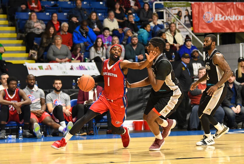Bruce Massey of the Cape Breton Highlanders scored a game-high 34 points to pace his team to a 113-100 win over the Moncton Magic in National Basketball League of Canada action Wednesday at Centre 200.