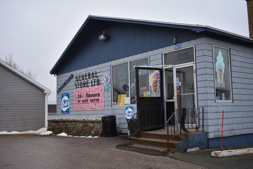 The Louisbourg General Store closed on Nov. 1 because sales had dropped more than 50 per cent after the closing of George D. Lewis School. Owner Linda Burke  decided to reopen after numerous people asked her to.