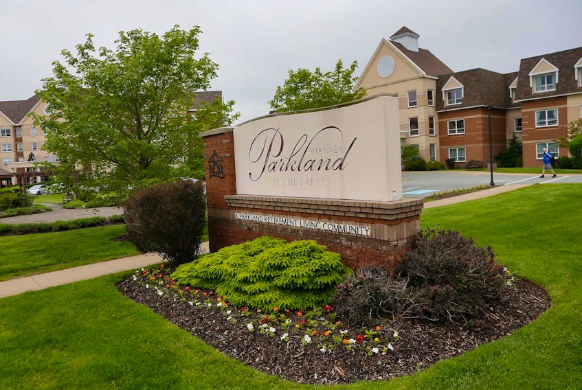 Parkland Estates retirement living community in Dartmouth. The family of the late Joan Harrison, a former resident, have filed a lawsuit relating to her death.