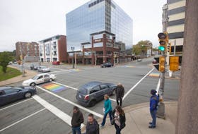 The Halifax Regional Municipality will pilot the implementation of Leading Pedestrian Intervals at six signalized intersections throughout the municipality on Thursday, October 11. Alderney Drive at Ochterloney Street is one of five being converted for the trial.