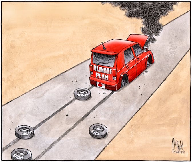Bruce MacKinnon's editorial cartoon for Oct. 10, 2018.