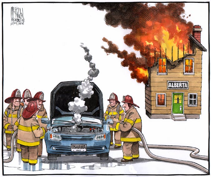 Bruce MacKinnon's editorial cartoon for Dec. 4, 2018.