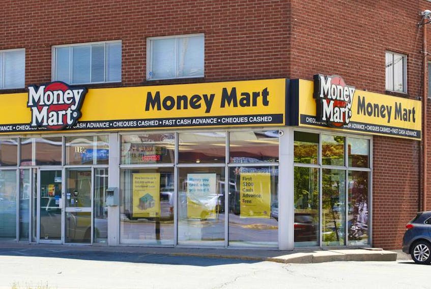 The Nova Scotia NDP have introduced a bill that would provide an alternative to payday loans with microcredit loans from credit unions.  Money Mart currently has nine Nova Scotia locations listed on their website. There are 42 payday loan outlets in Nova Scotia, according to a report commissioned for consumer advocate Dave Roberts.