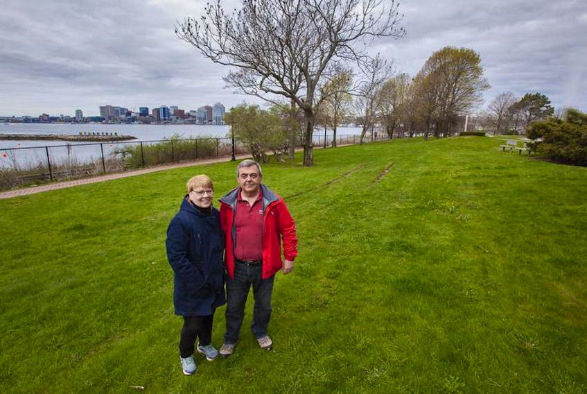 Judie and Jim Edgar, both cancer survivors, are working to make their passion project of a Cancer Survivors Daffodil Garden on the Dartmouth waterfront a reality.