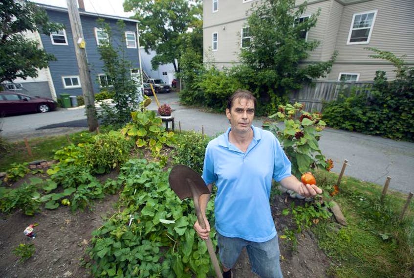Roy Arsenault has turned a junk-filled backyard into a community garden in Halifax’s south end.