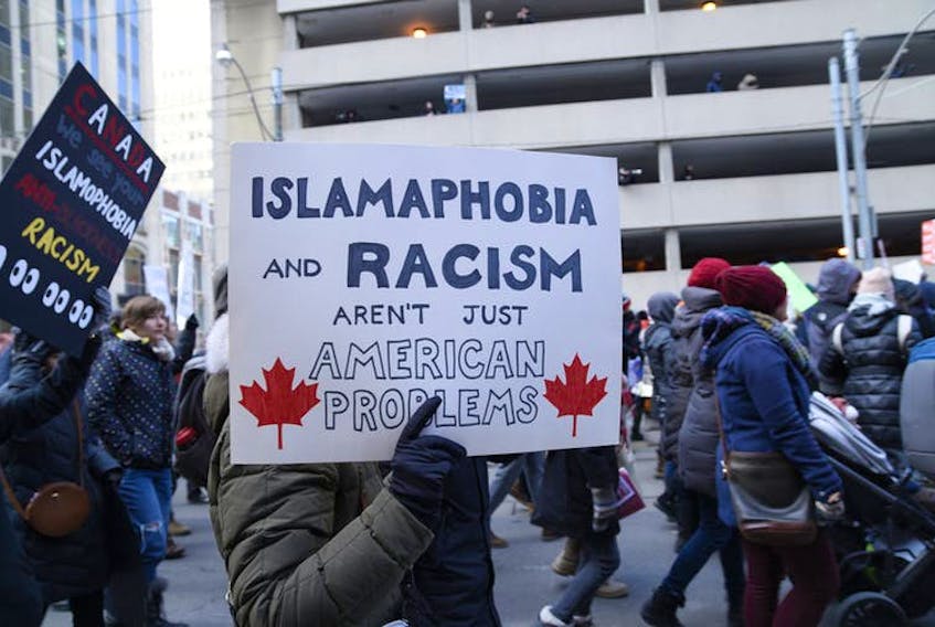 An academic expert on Islamophobia attended a ‘free-speech’ conference in Toronto, where she was assaulted after challenging speakers for promoting hatred against Muslims.