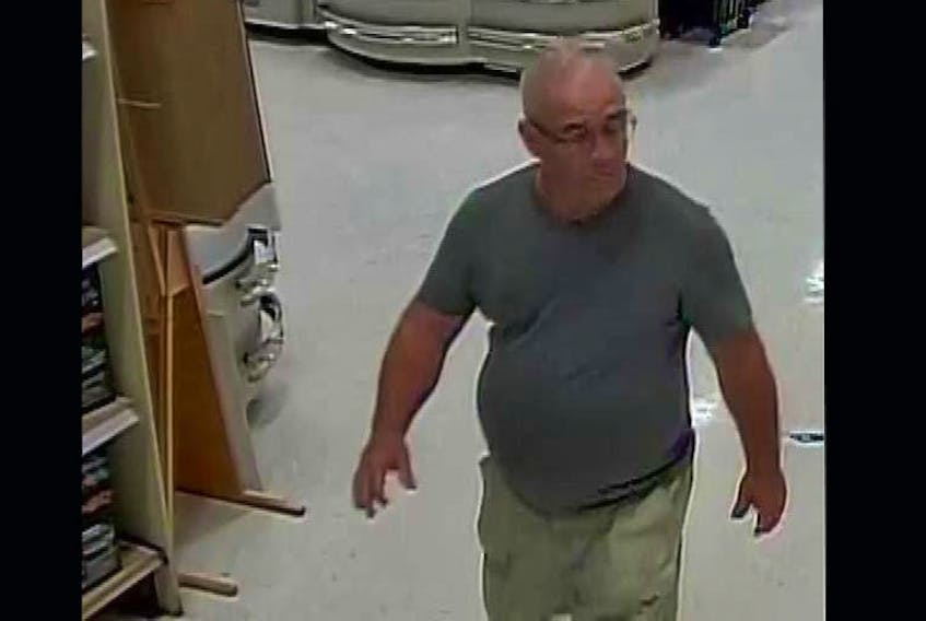 Police are seeking this suspect after a man exposed himself to a girl at a grocery store in Halifax on Saturday.