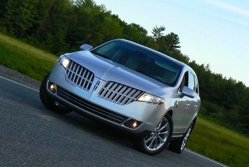 The 2010 Lincoln MKT.