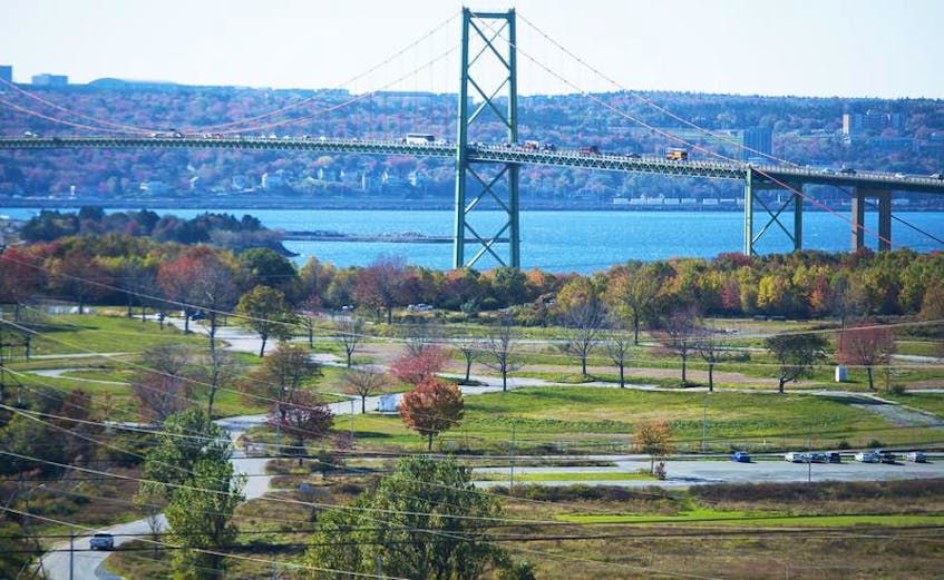 Shannon Park is seen in this photo taken on October 26. Halifax regional council is proposing the former military community as a potential site in its bid to entice Amazon to set up its second North American headquarters in Nova Scotia.