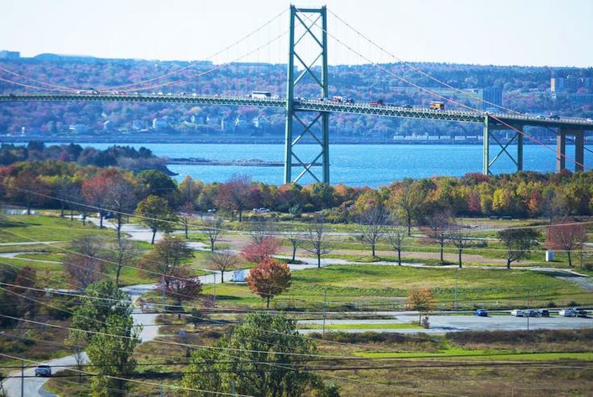 Shannon Park is seen in this photo taken on October 26. Halifax regional council is proposing the former military community as a potential site in its bid to entice Amazon to set up its second North American headquarters in Nova Scotia.