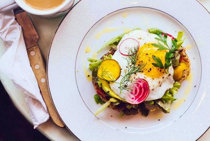 The avocado toast at Dilly Dally Eats is as beautiful as it is delicious.