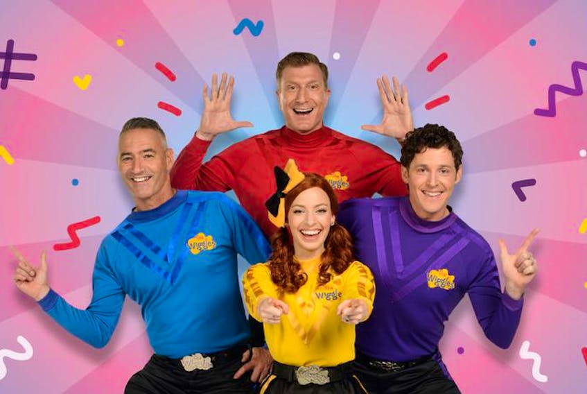 Contributed image of Australian children's musical group/TV show hosts The Wiggles.