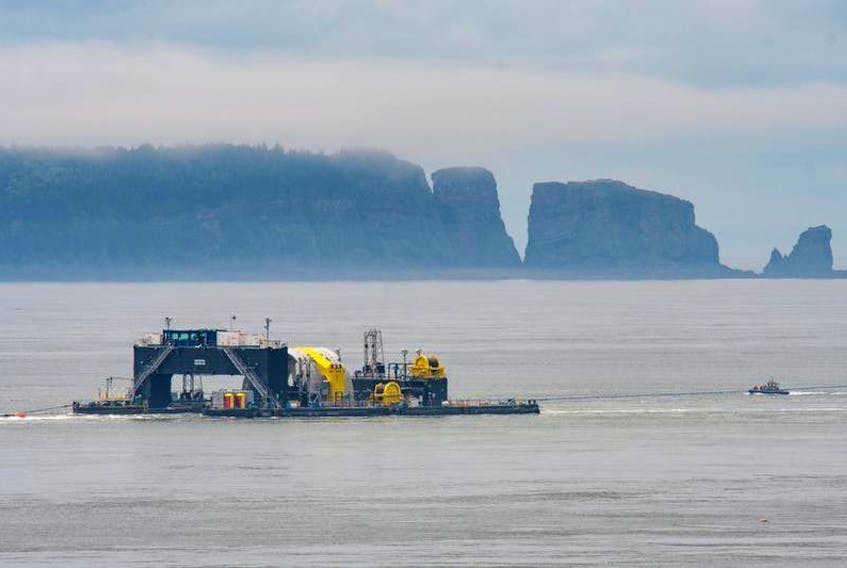 OpenHydro placed a turbine on the Fundy floor in the Minas Passage near Parrsboro on July 22 and later that week the company filed for bankruptcy in their home country, Ireland.