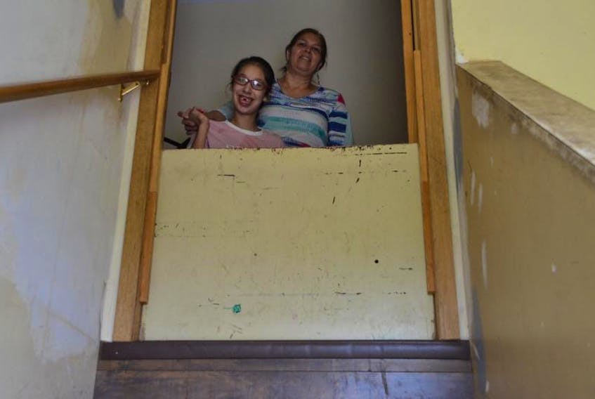 Martha Lewis has been frustrated in her attempts to get Wagmatcook First Nation to provide accessible housing for her daughter Annie, who is severely disabled. - Aaron Beswick / Herald
