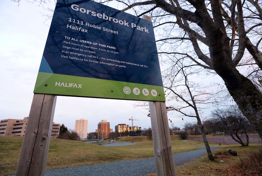 Gorsebrook Park is seen on Nov. 30, 2019. On Tuesday, Halifax regional council will consider adopting a plan for future improvements, such as adding public washrooms, to Gorsebrook Park in Halifax.