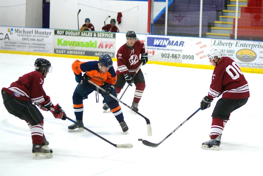 Former Cumberland County Blues captain Jordie Shaw scored one goal and two assists for Maltby Sports last week.
