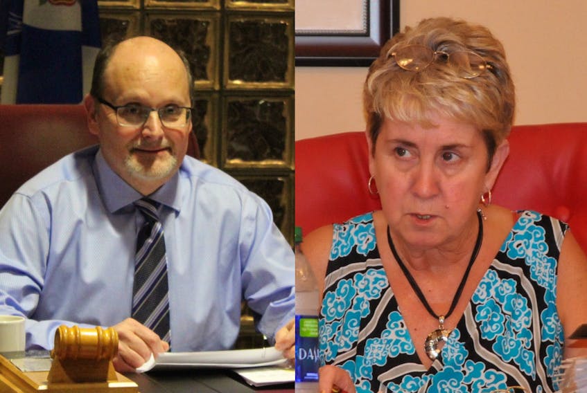 Carbonear Deputy Mayor Chris O'Grady (left) and Clarke's Beach Mayor Betty Moore both feel as though the initiative would be beneficial to their respective communities.