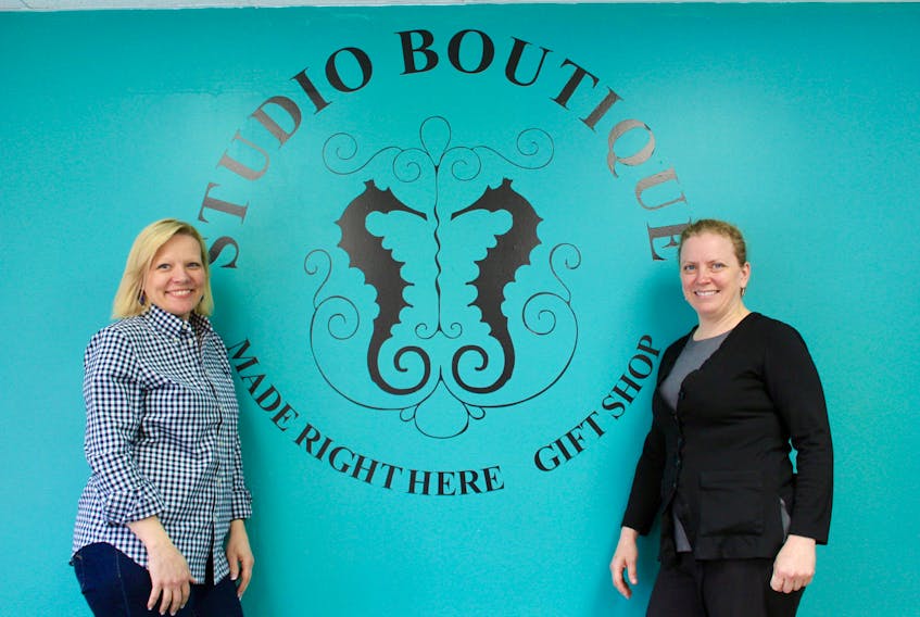 Tammy Wrice (left) and Michelle Penney-Rowe are preparing for their next business venture – Studio Boutique.