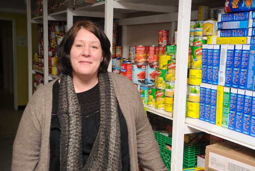Kerri Abbott chairs the board responsible for the St. Vincent de Paul Food Bank in Carbonear.