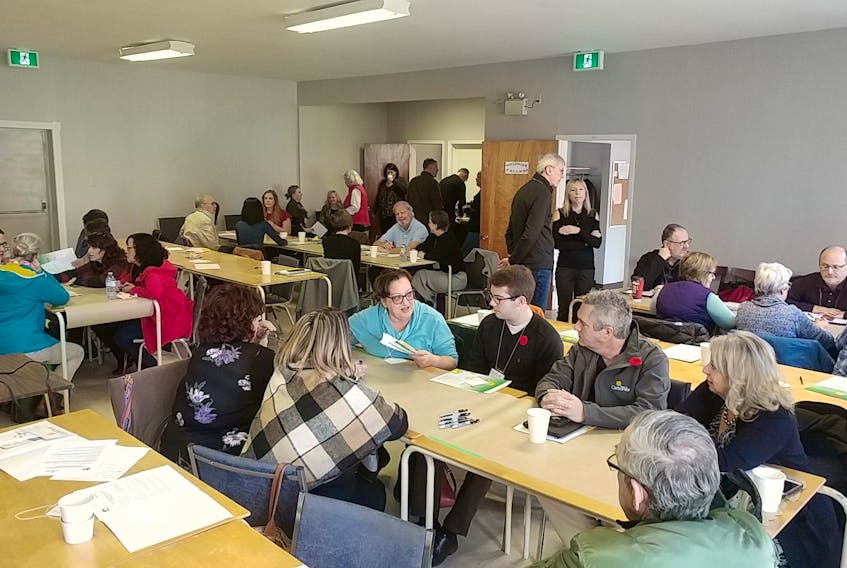 Business owners and residents from Carbonear gathered Monday morning for a discussion on how to heritage can help improve the town.