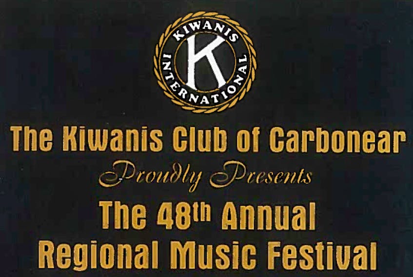 The 48th annual Kiwanis Club of Carbonear Regional Music Festival runs March 10-16.