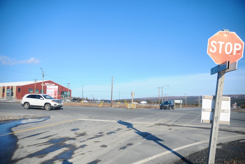 A roundabout could be on the way for Veteran’s Memorial Highway in Harbour Grace where it meets Jamie’s Way.