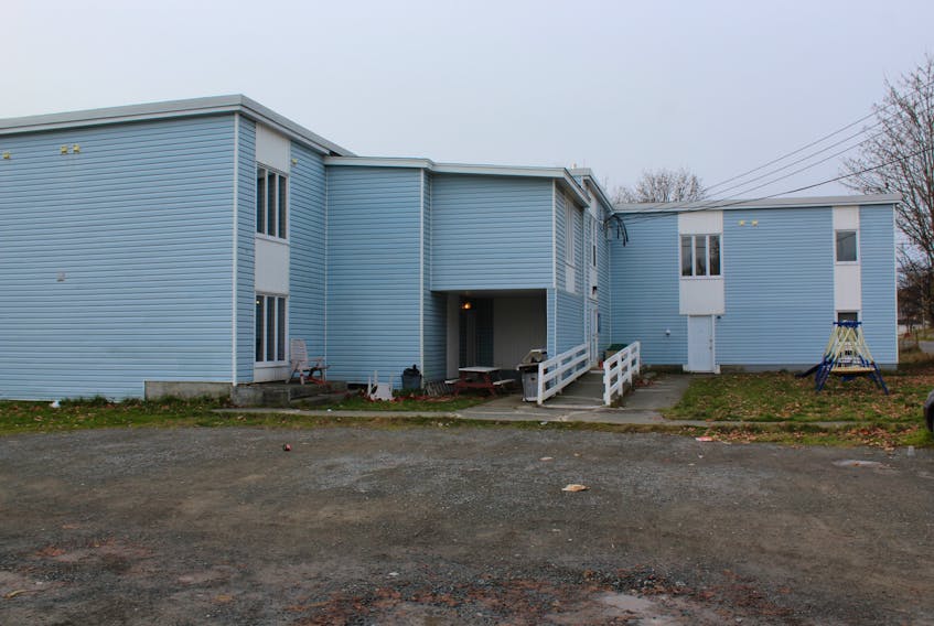 Tenants of this Harbour Grace apartment building were evacuated on Sunday night after a suspicious fire within the building.