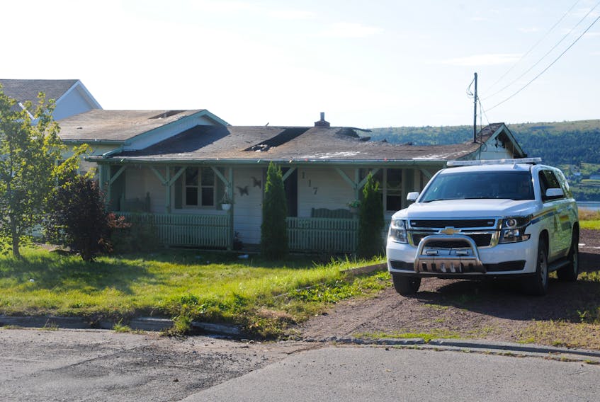 Firefighters in Harbour Grace were kept busy overnight Wednesday tending to a house fire on Lady Lake Road.
