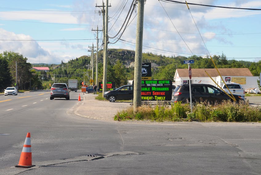 The Town of Bay Roberts awarded a tender for sidewalks on both sides of the Conception Bay Highway.