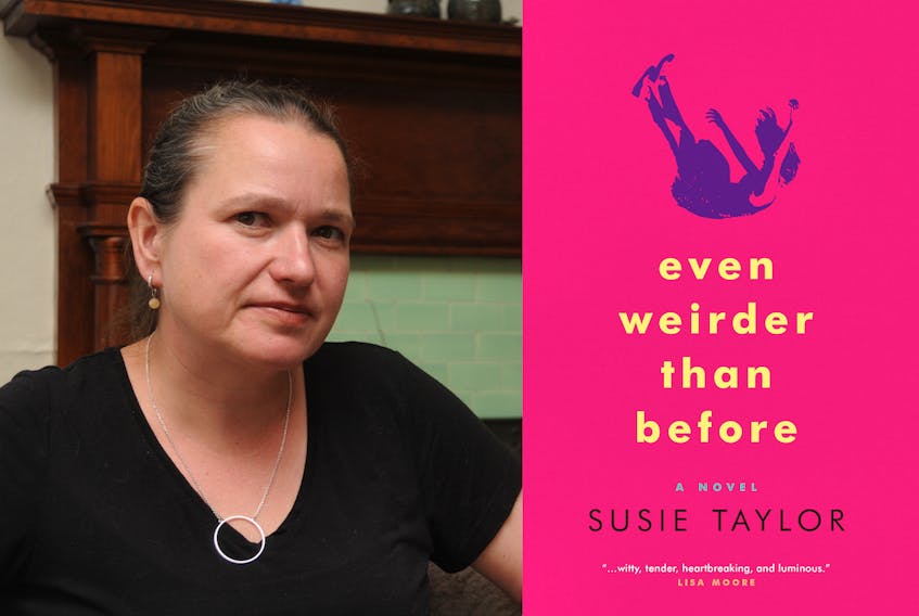Writer Susie Taylor is excited to finally see the release of her debut novel. “Even Weirder Than Before” is published by Breakwater Books.